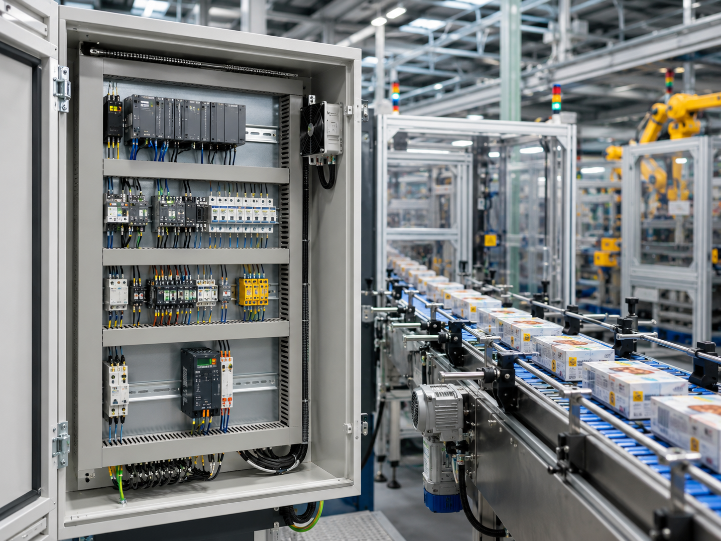 Industrial manufacturing machinery