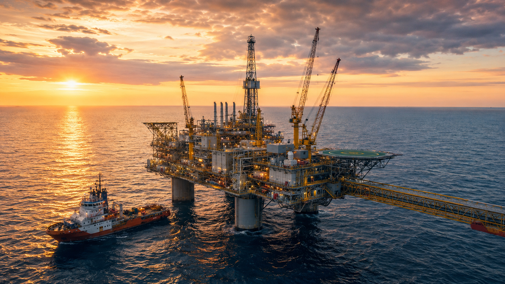 Marine and offshore industrial facility