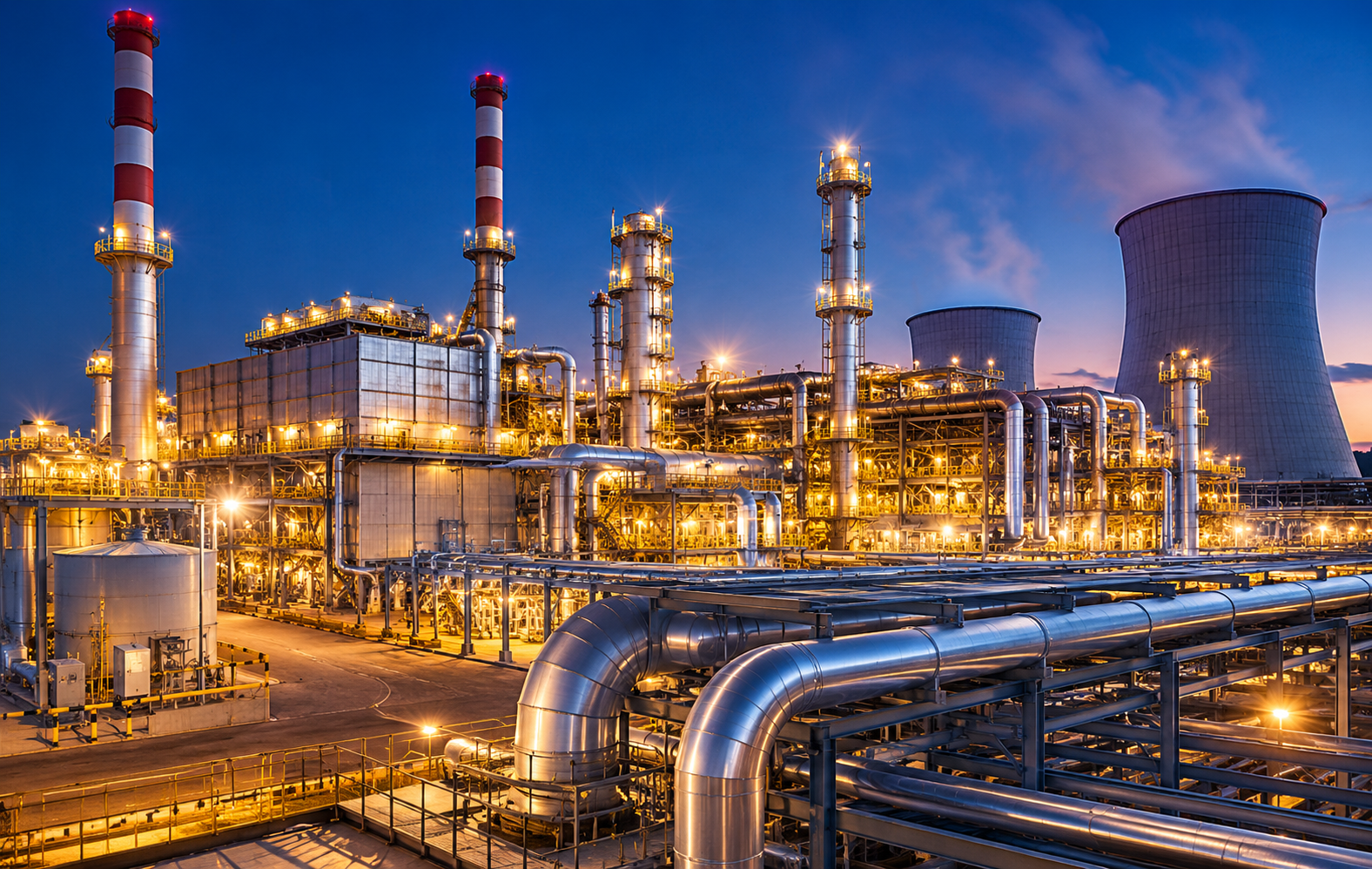 Power generation industrial facility